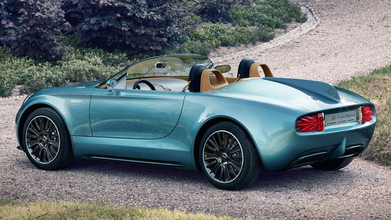 Illustration for article titled MINI Makes A Lovely Little Superleggera Roadster Concept